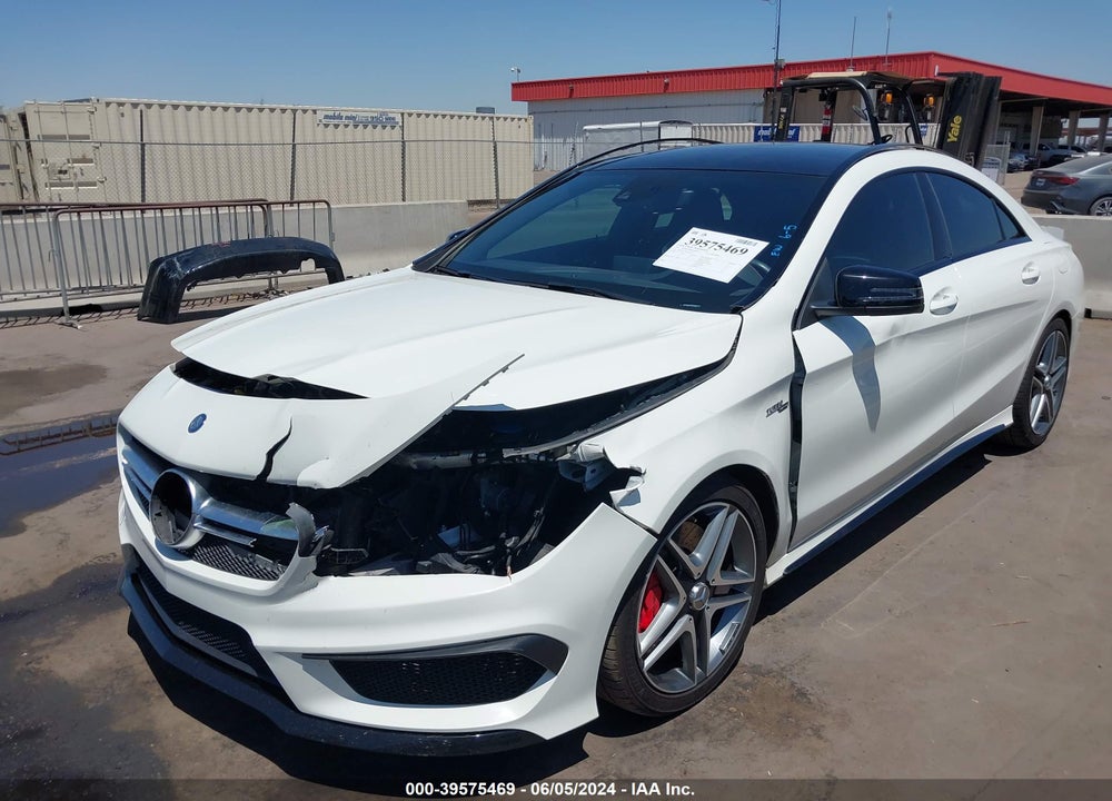 2014 MERCEDES-BENZ CLA 45 AMG 4MATIC VIN: WDDSJ5CB9EN082911