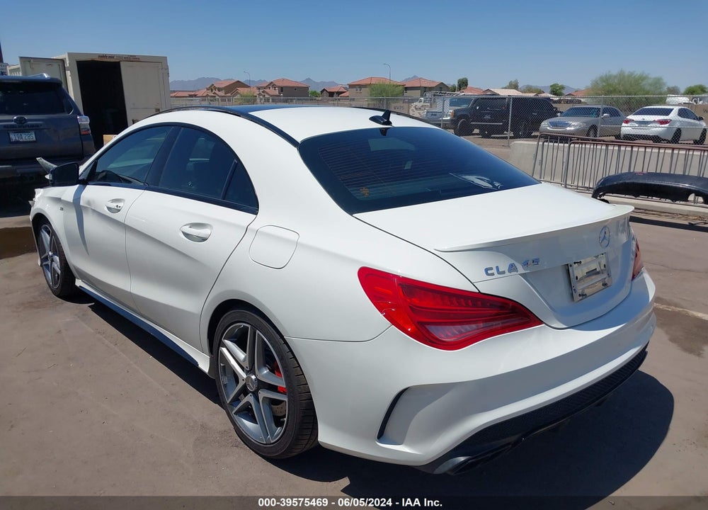 2014 MERCEDES-BENZ CLA 45 AMG 4MATIC VIN: WDDSJ5CB9EN082911