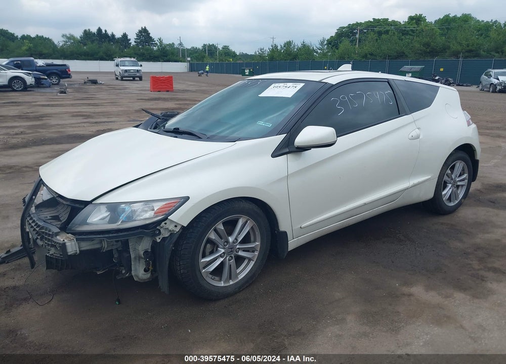 2012 HONDA CR-Z EX VIN: JHMZF1C68CS003909