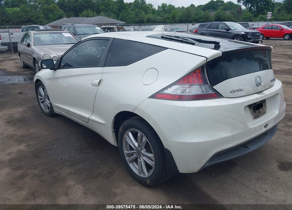 2012 HONDA CR-Z EX VIN: JHMZF1C68CS003909