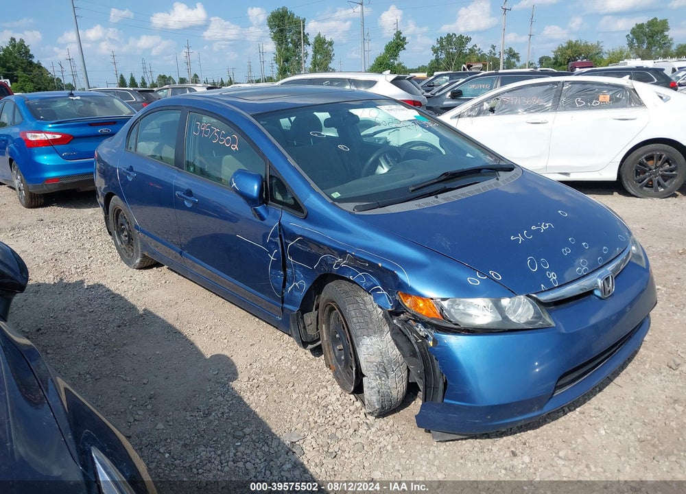 2007 HONDA CIVIC EX VIN: 1HGFA16897L088972