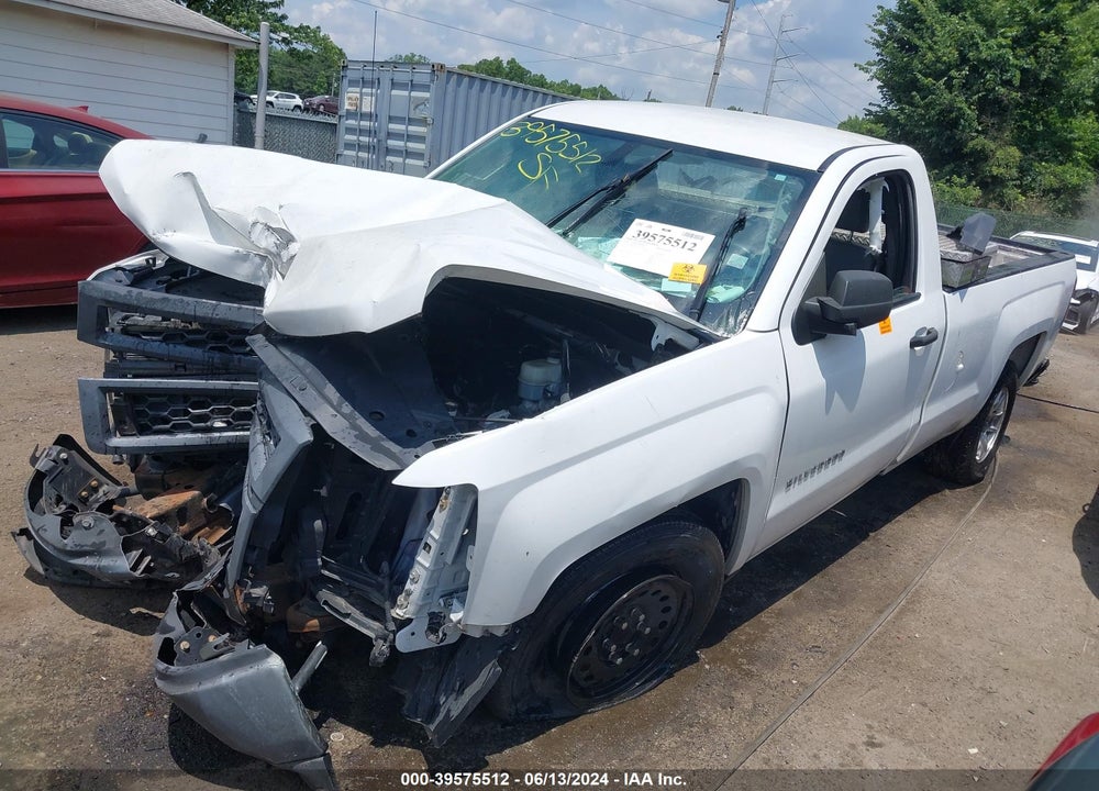 2014 CHEVROLET SILVERADO 1500 WORK TRUCK 1WT VIN: 1GCNCPEH4EZ377504