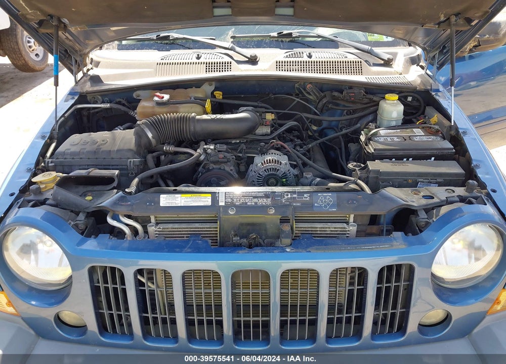 2005 JEEP LIBERTY SPORT VIN: 1J4GL48K45W615166