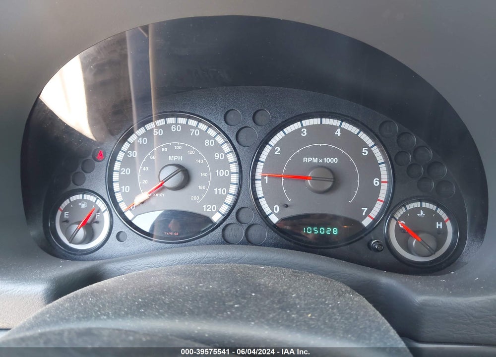 2005 JEEP LIBERTY SPORT VIN: 1J4GL48K45W615166