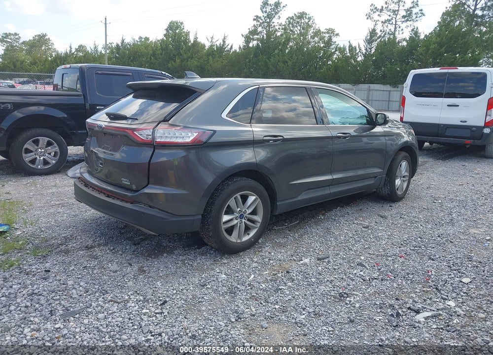 2018 FORD EDGE SEL VIN: 2FMPK3J92JBB74431