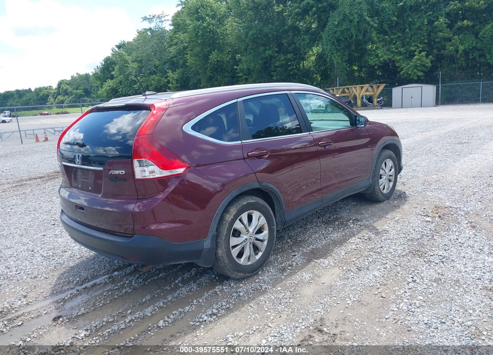 2013 HONDA CR-V EX-L VIN: 5J6RM4H74DL010064