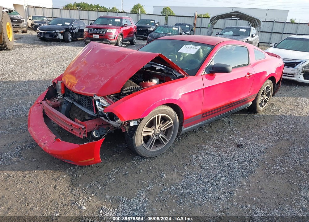 2010 FORD MUSTANG V6/V6 PREMIUM VIN: 1ZVBP8AN0A5173466
