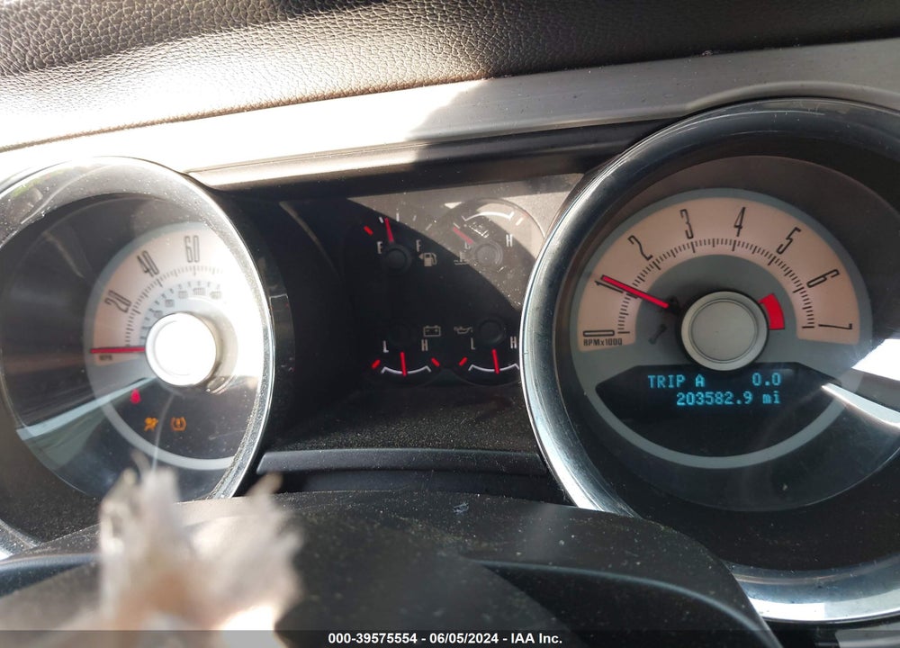 2010 FORD MUSTANG V6/V6 PREMIUM VIN: 1ZVBP8AN0A5173466