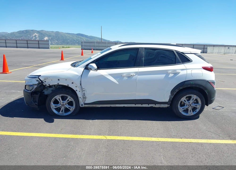 2022 HYUNDAI KONA SEL VIN: KM8K6CAB9NU856126