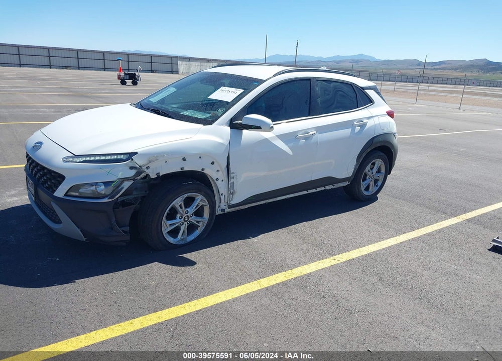 2022 HYUNDAI KONA SEL VIN: KM8K6CAB9NU856126