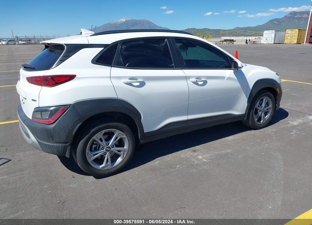 2022 HYUNDAI KONA SEL VIN: KM8K6CAB9NU856126