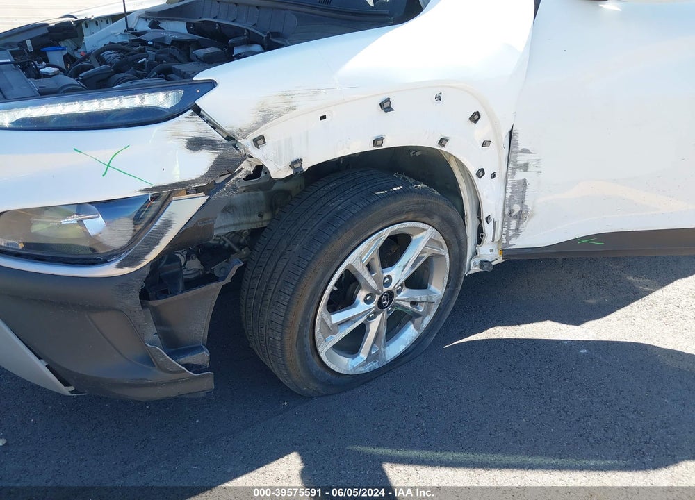 2022 HYUNDAI KONA SEL VIN: KM8K6CAB9NU856126