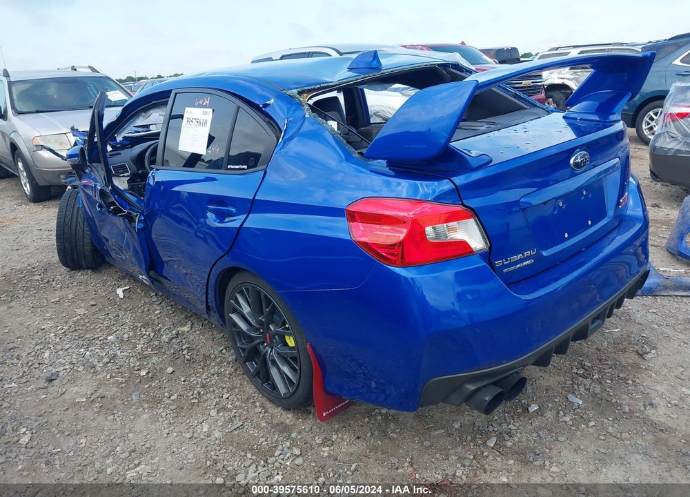 2018 SUBARU WRX STI VIN: JF1VA2N61J9836026