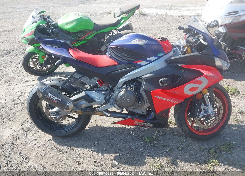 2021 APRILIA RS 660 VIN: ZD4KSUA05MS000129
