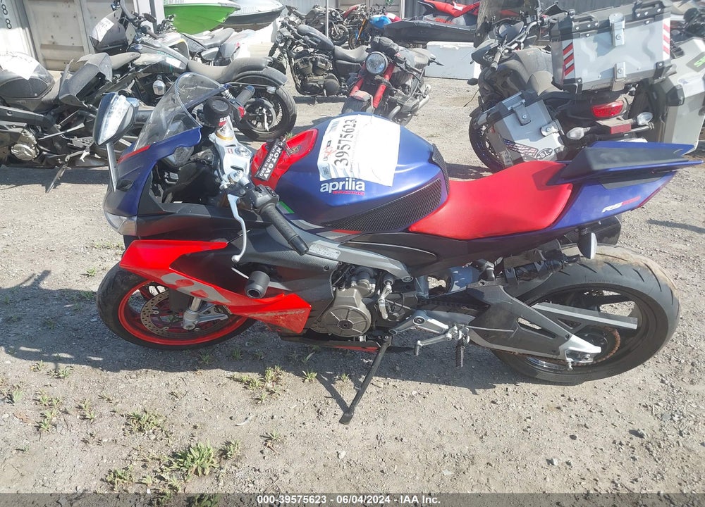 2021 APRILIA RS 660 VIN: ZD4KSUA05MS000129