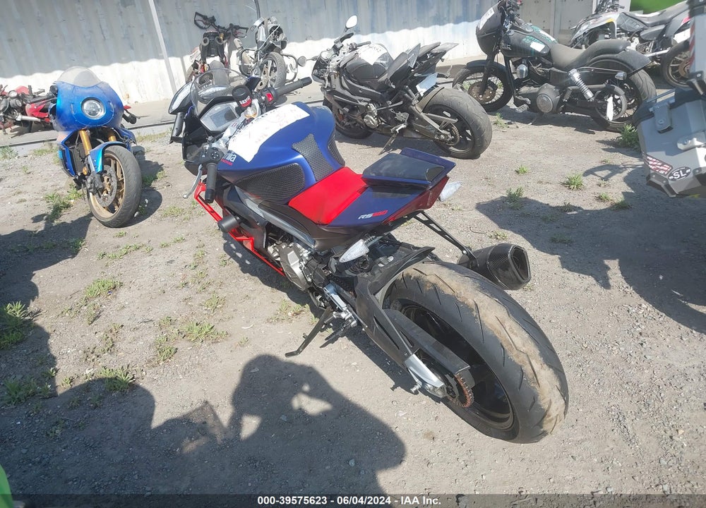 2021 APRILIA RS 660 VIN: ZD4KSUA05MS000129