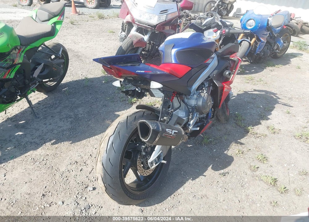 2021 APRILIA RS 660 VIN: ZD4KSUA05MS000129