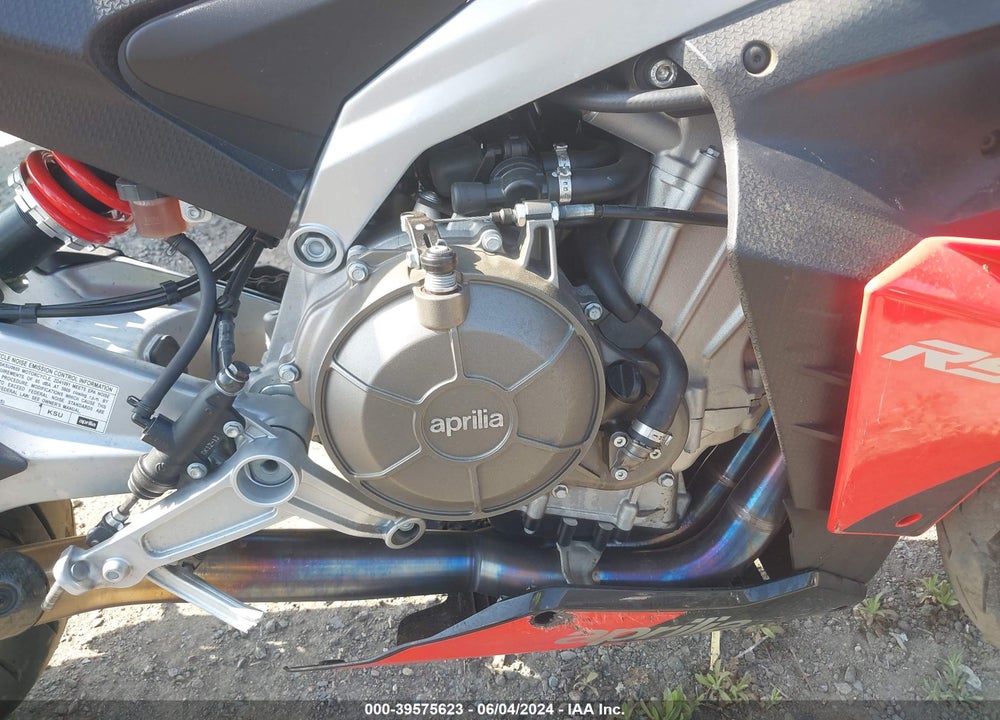 2021 APRILIA RS 660 VIN: ZD4KSUA05MS000129