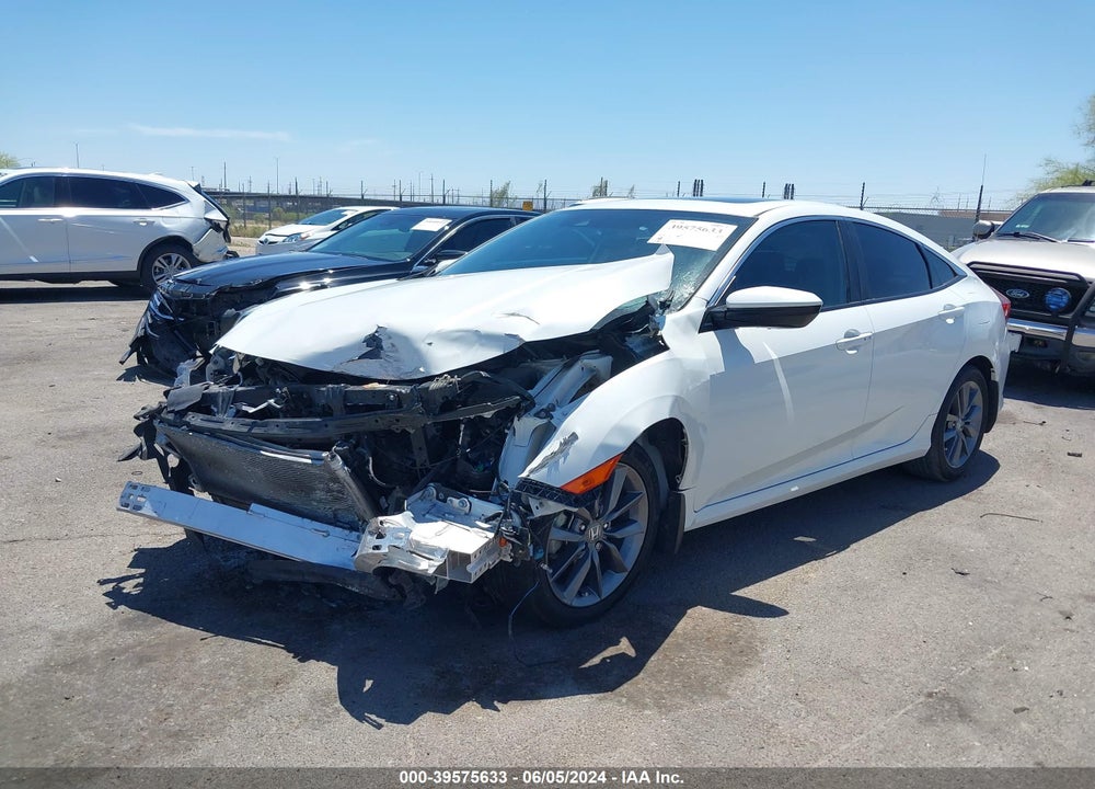 2019 HONDA CIVIC EX-L VIN: 19XFC1F79KE005073
