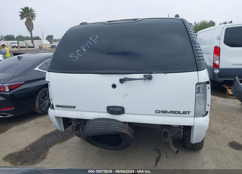 2003 CHEVROLET TAHOE LS VIN: 1GNEC13VX3R122334