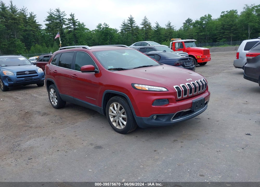 2014 JEEP CHEROKEE LIMITED VIN: 1C4PJLDB0EW161980