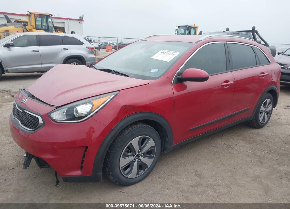 2018 KIA NIRO LX VIN: KNDCB3LC2J5123351