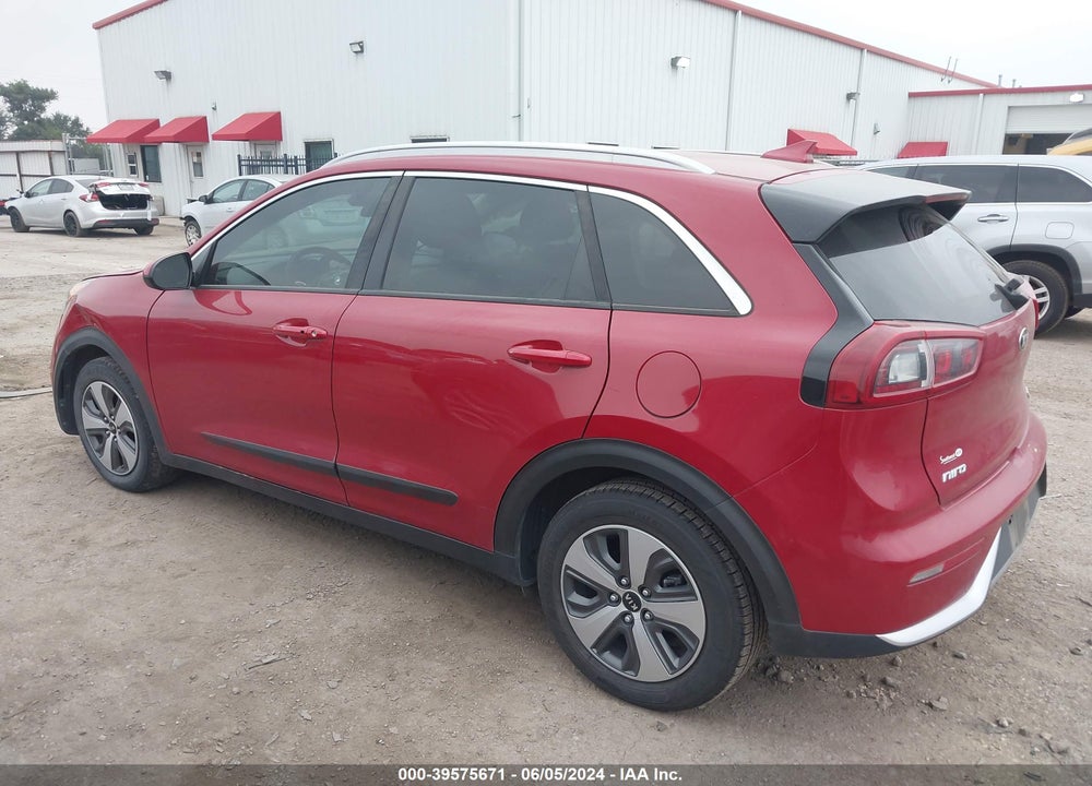 2018 KIA NIRO LX VIN: KNDCB3LC2J5123351