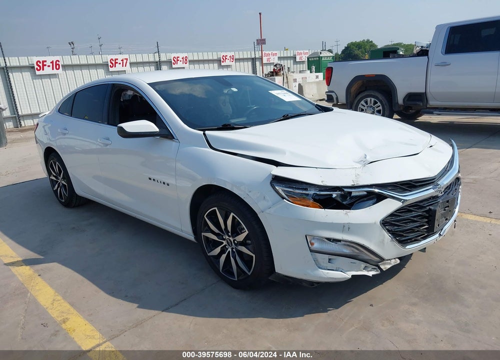 2022 CHEVROLET MALIBU FWD RS VIN: 1G1ZG5ST4NF106262