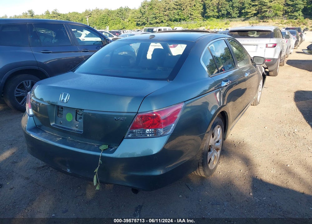 2008 HONDA ACCORD VIN: 1HGCP36898A056436