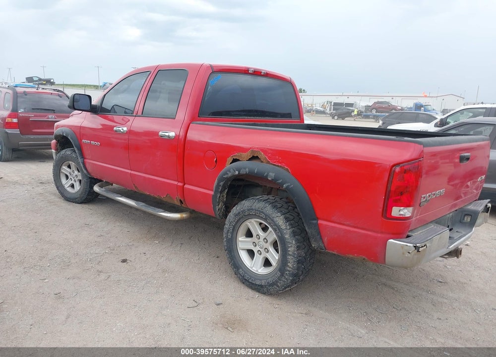 2006 DODGE RAM 1500 SLT/TRX4 OFF ROAD/SPORT VIN: 1D7HU18N76S566771