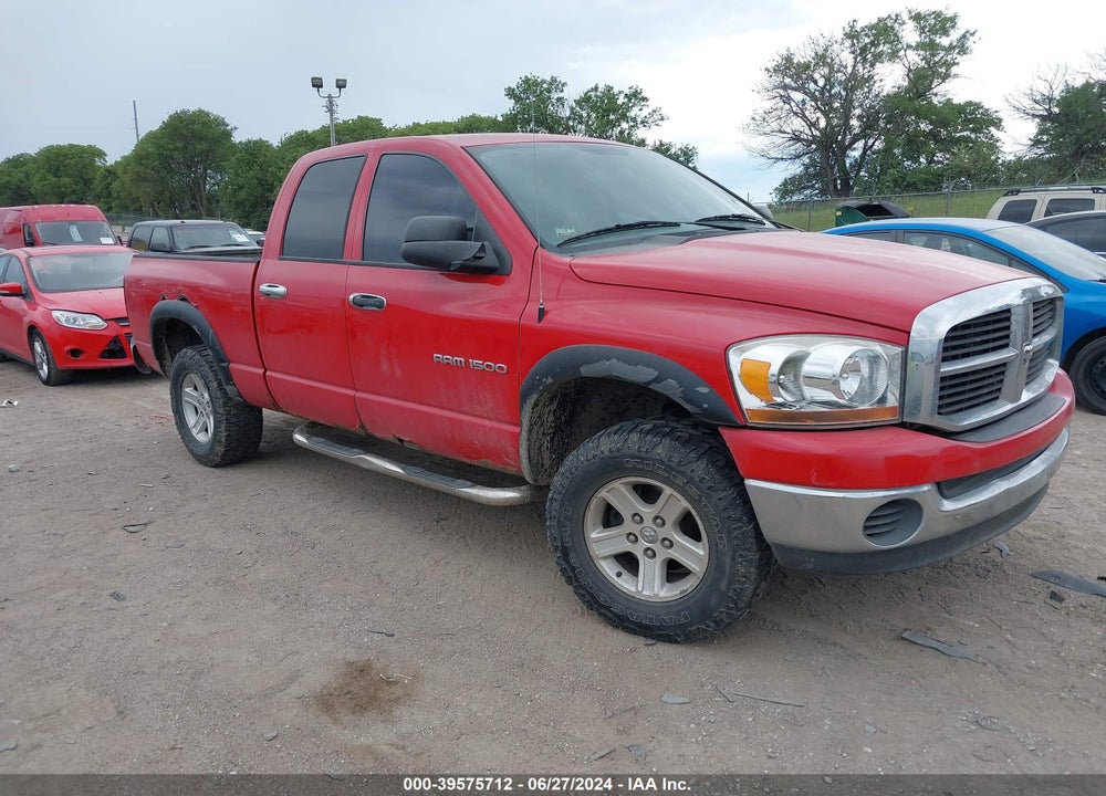2006 DODGE RAM 1500 SLT/TRX4 OFF ROAD/SPORT VIN: 1D7HU18N76S566771