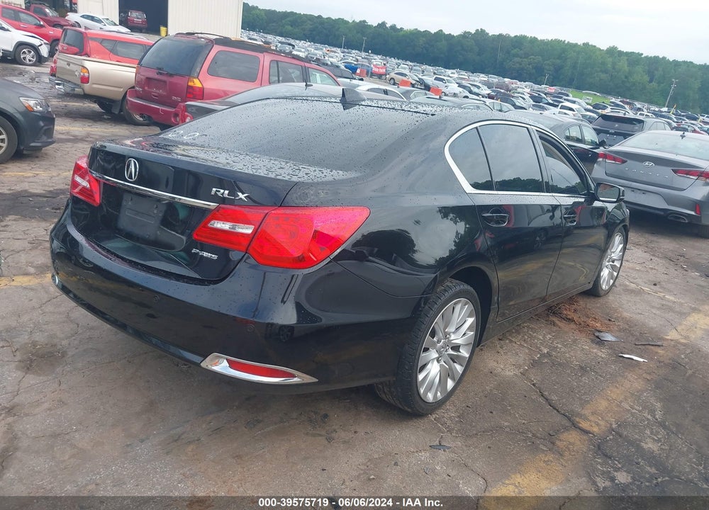 2014 ACURA RLX VIN: JH4KC1F93EC004513