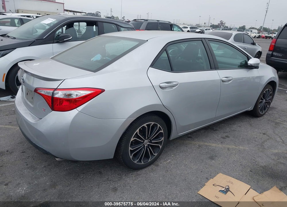 2015 TOYOTA COROLLA S PLUS VIN: 5YFBURHE2FP266605