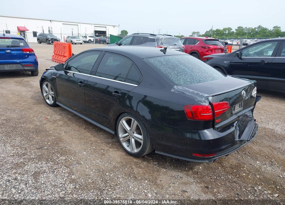 2017 VOLKSWAGEN JETTA GLI VIN: 3VW5T7AJ1HM377407