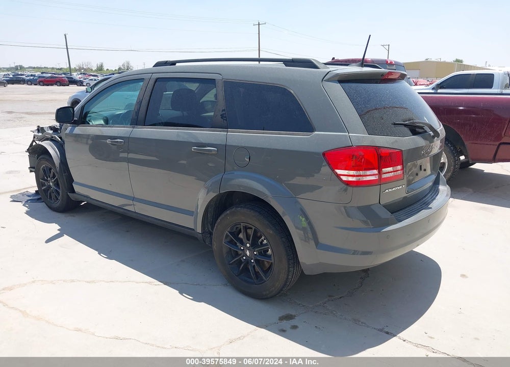 2020 DODGE JOURNEY SE VALUE VIN: 3C4PDCAB7LT279541