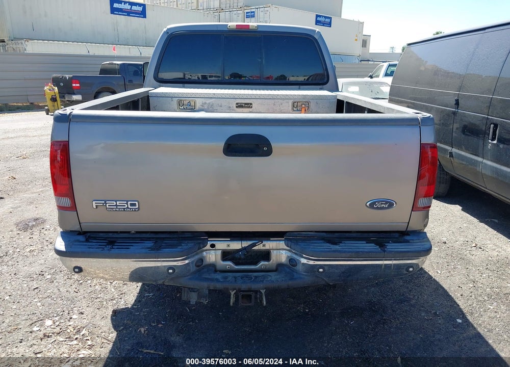 2002 FORD F-250 LARIAT/XL/XLT VIN: 1FTNW21L92EB33855