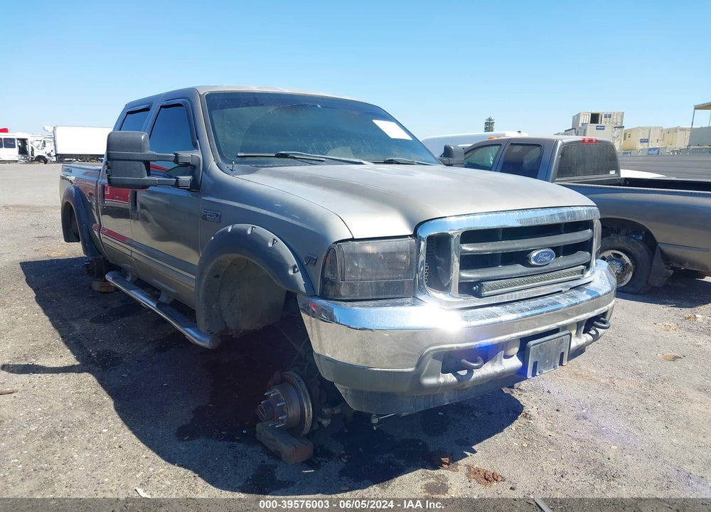 2002 FORD F-250 LARIAT/XL/XLT VIN: 1FTNW21L92EB33855