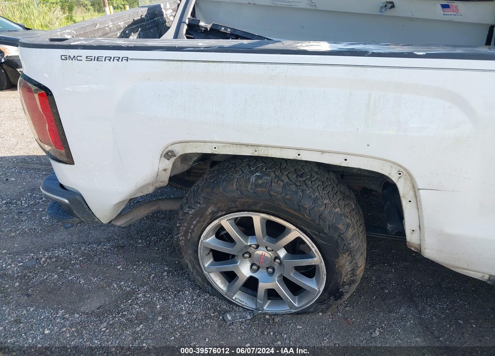 2017 GMC SIERRA 1500 SLT VIN: 3GTU2NECXHG150698