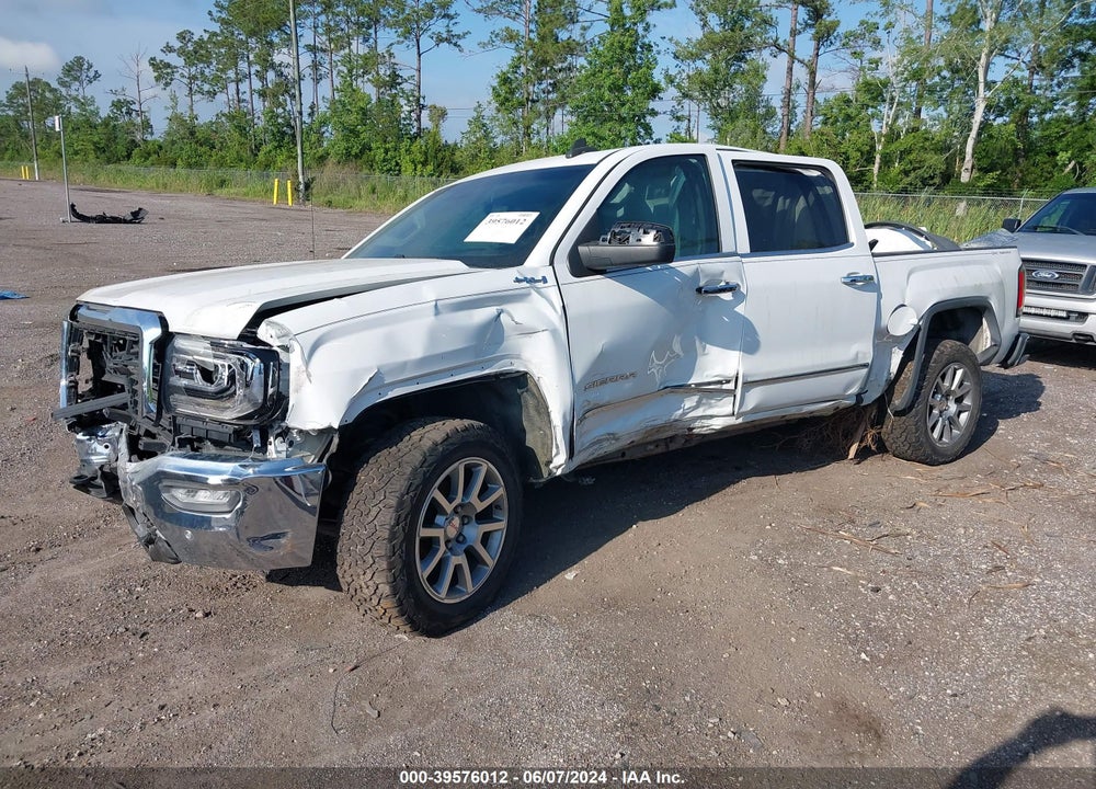 2017 GMC SIERRA 1500 SLT VIN: 3GTU2NECXHG150698