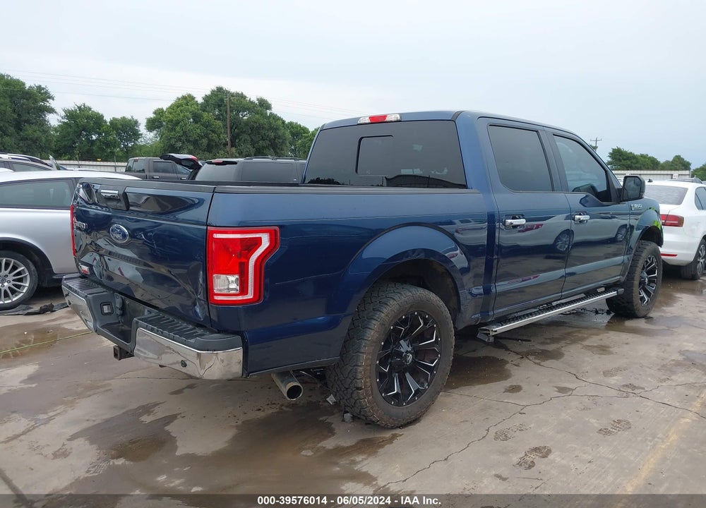 2016 FORD F-150 XLT VIN: 1FTEW1CP4GKD64147