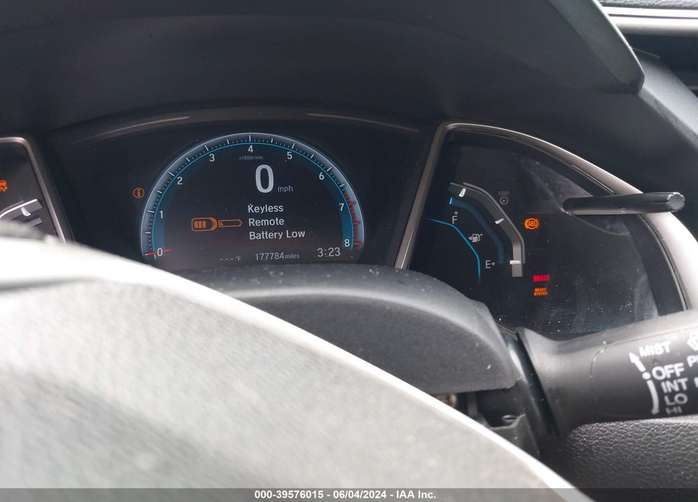 2017 HONDA CIVIC EX VIN: 19XFC2F78HE020128