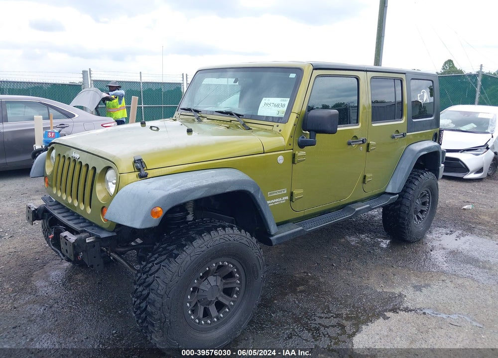 2010 JEEP WRANGLER UNLIMITED SPORT VIN: 1J4BA3H10AL217286