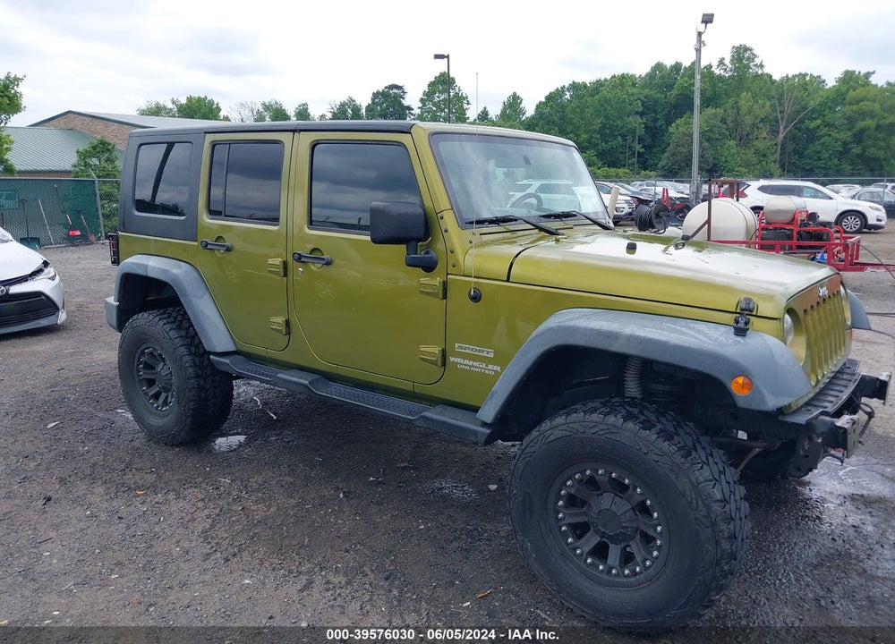 2010 JEEP WRANGLER UNLIMITED SPORT VIN: 1J4BA3H10AL217286