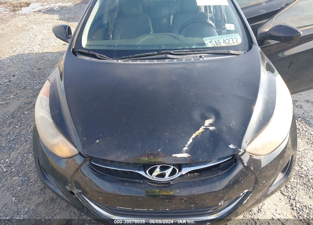 2012 HYUNDAI ELANTRA GLS (ULSAN PLANT) VIN: KMHDH4AE0CU227127