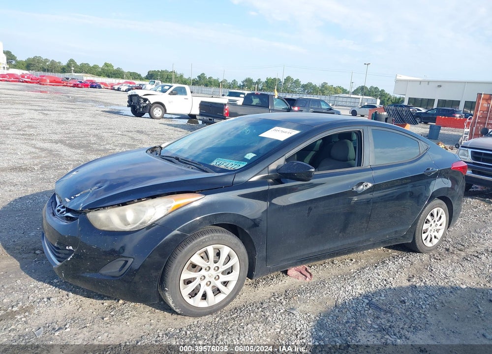 2012 HYUNDAI ELANTRA GLS (ULSAN PLANT) VIN: KMHDH4AE0CU227127
