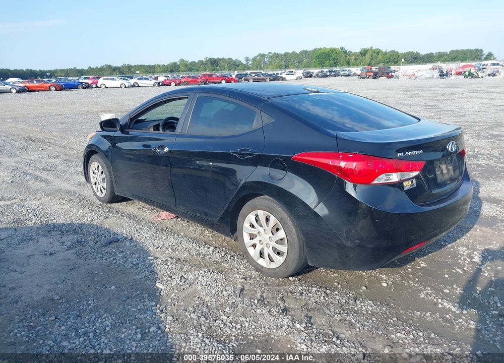 2012 HYUNDAI ELANTRA GLS (ULSAN PLANT) VIN: KMHDH4AE0CU227127
