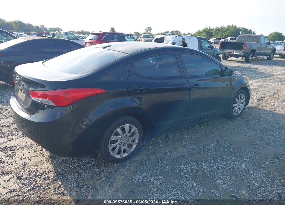 2012 HYUNDAI ELANTRA GLS (ULSAN PLANT) VIN: KMHDH4AE0CU227127