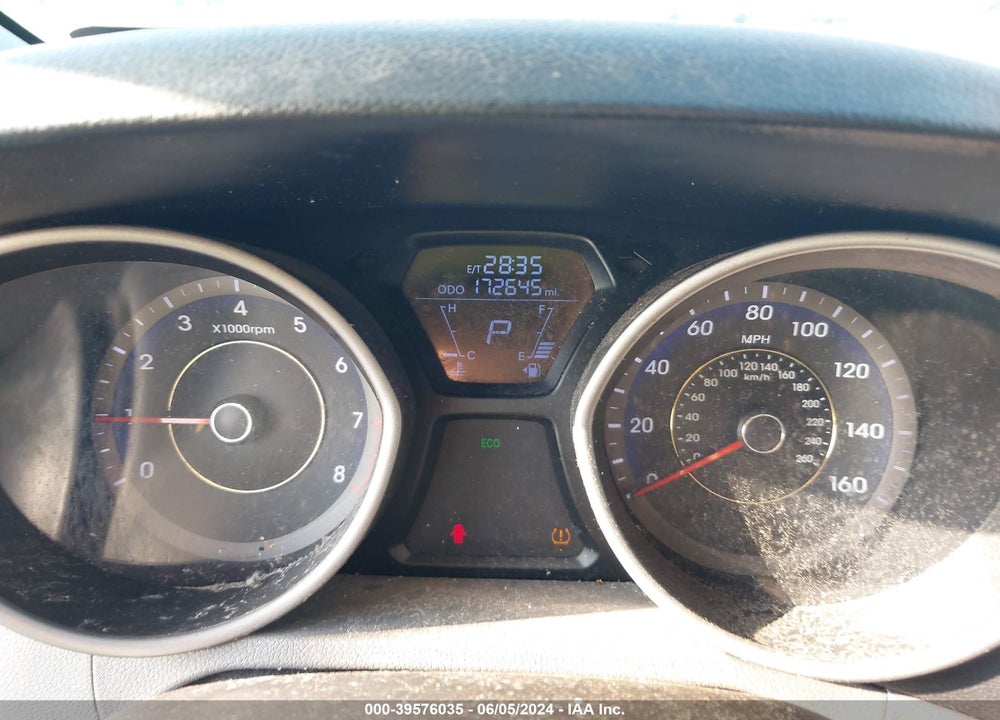 2012 HYUNDAI ELANTRA GLS (ULSAN PLANT) VIN: KMHDH4AE0CU227127