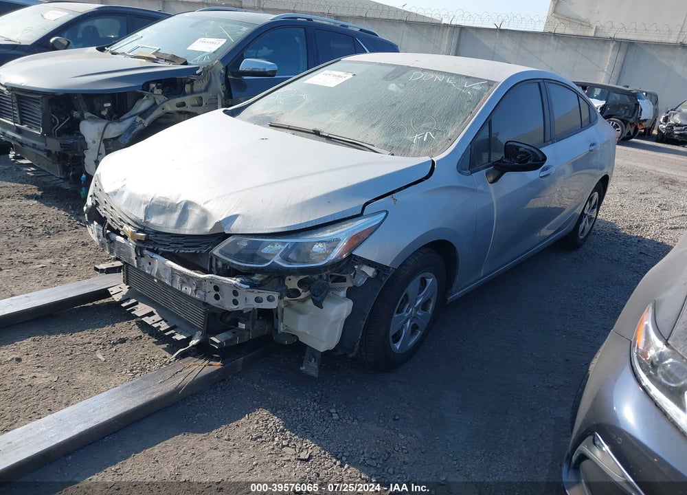 2017 CHEVROLET CRUZE LS AUTO VIN: 1G1BC5SM6H7259262