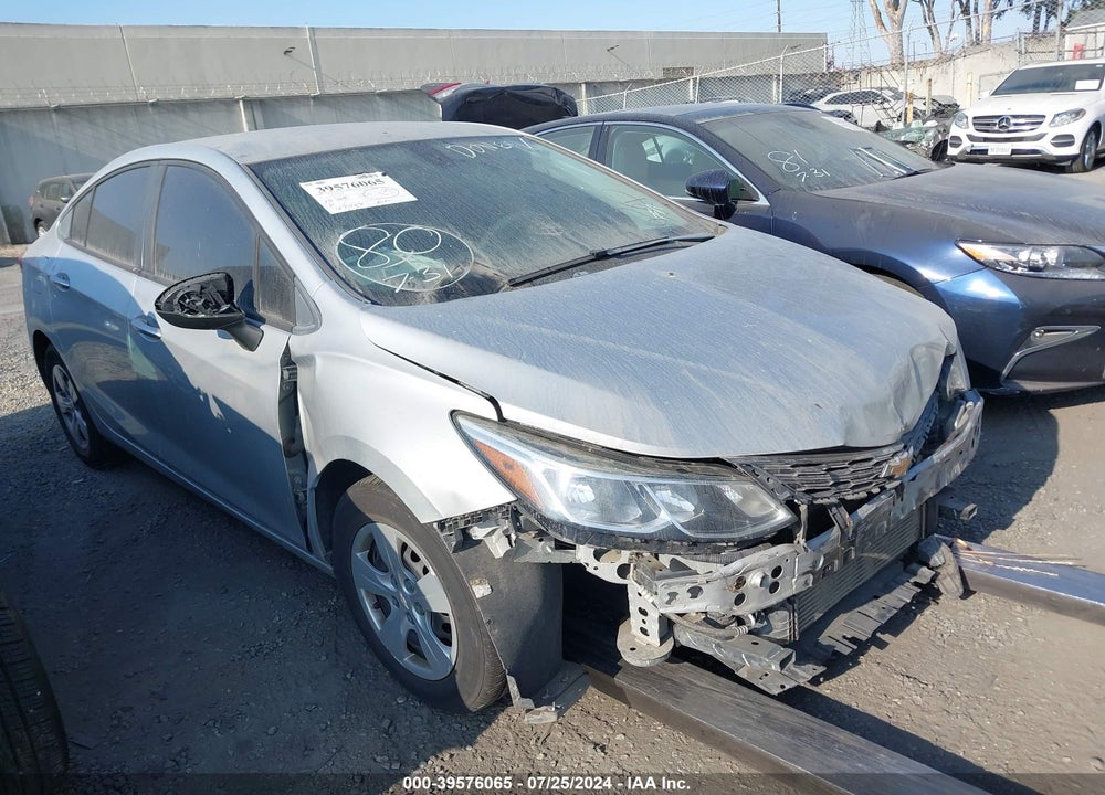 2017 CHEVROLET CRUZE LS AUTO VIN: 1G1BC5SM6H7259262